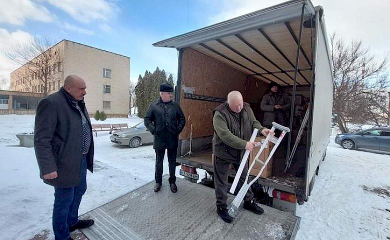 Больница на Обуховщине получила гуманитарную помощь от США