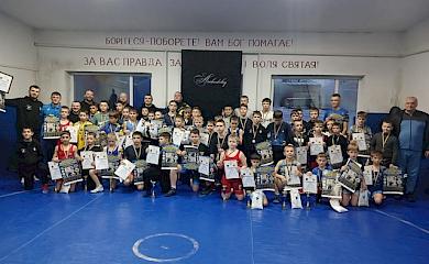 Вдалий виступ богуславських борців на першості Обухівського району