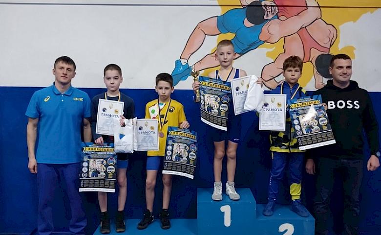 Вдалий виступ богуславських борців на першості Обухівського району