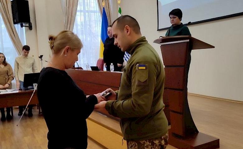 Защитников из Украинки отметили государственными наградами: одного из них - посмертно