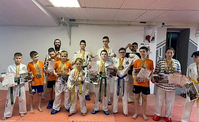 Обуховские таэквондисты удачно выступили на чемпионате Киевской области