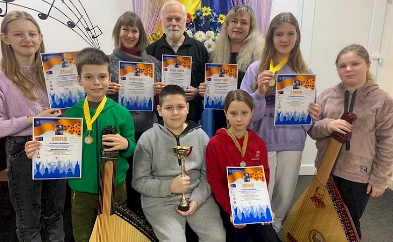 Бандуристи з Обухівщини отримали Гран-прі міжнародного конкурсу