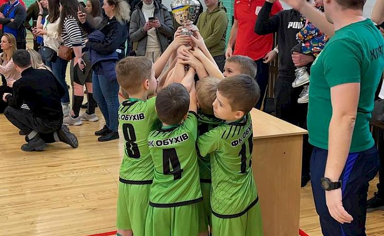 Обухівські футболісти переможці турніру «Kristal CUP»