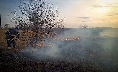За прошедшие сутки спасатели ликвидировали 3 пожара в экосистемах Киевщины