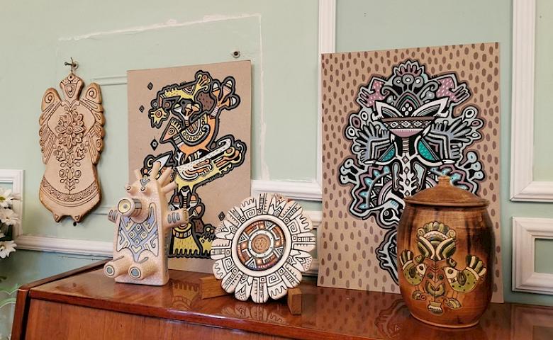 В Обухівському музеї відкрилась виставка талановитої художниці-керамістки