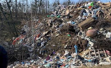 Обуховский район: продолжается борьба со стихийными свалками