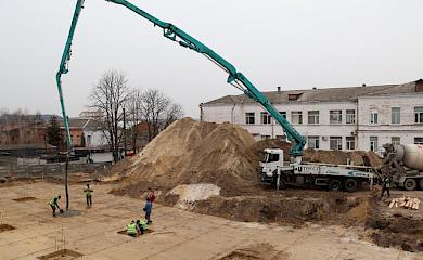 У Васильківському ліцеї розпочалось будівництво нового укриття