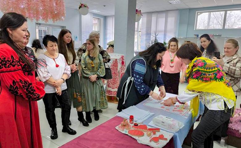 В Козині відкрили виставку Обухівського рушника