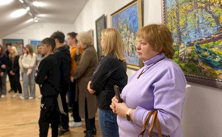 В Ржищеве открылась выставка работ Заслуженного художника Украины