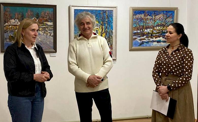 В Ржищеве открылась выставка работ Заслуженного художника Украины