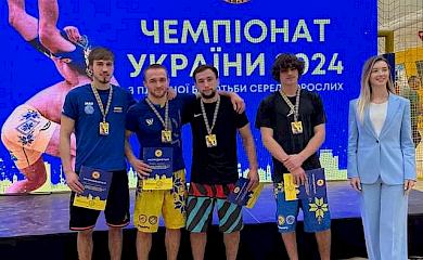 Борец из Обухова взял "золото" на чемпионате Украины