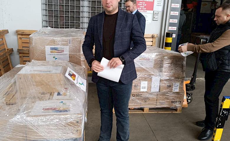 Польские друзья передали важную помощь Обуховщине