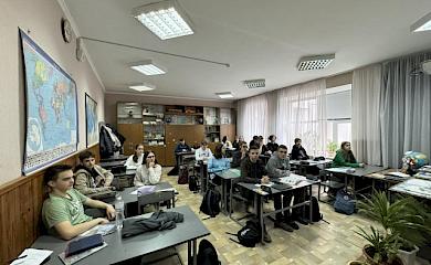 Для Обухівських старшокласників провели профорієнтаційні заходи в Національному університеті
