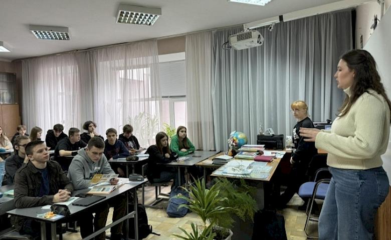 Для Обуховских старшеклассников провели профориентационные мероприятия в Национальном университете