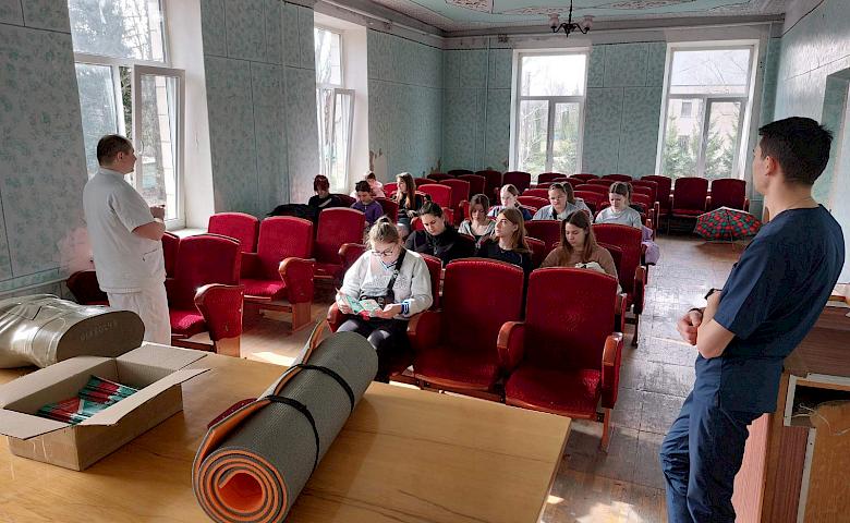 Учні Обухівської громади навчаються домедичної допомоги