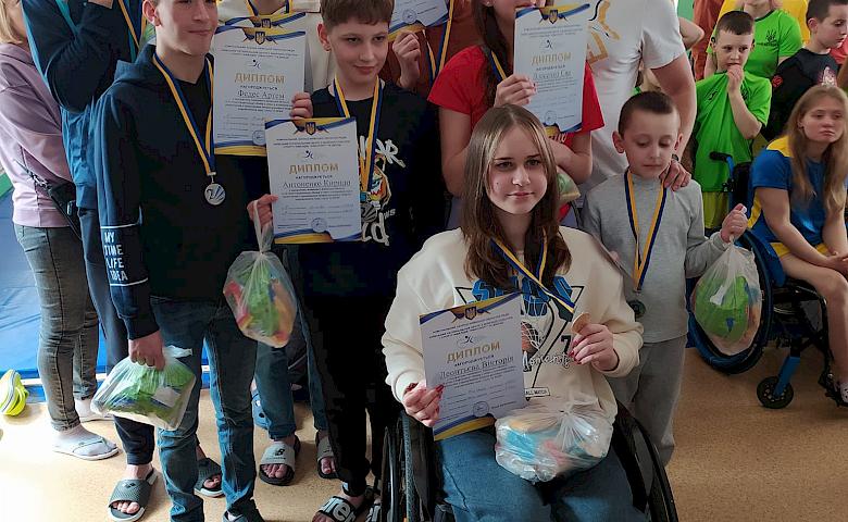 В Обухові відбувся чемпіонат Київщини з плавання серед спортсменів з інвалідністю (фото)
