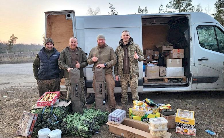 Благочинний храму ПЦУ з Миронівки розповів про поїздки на фронт