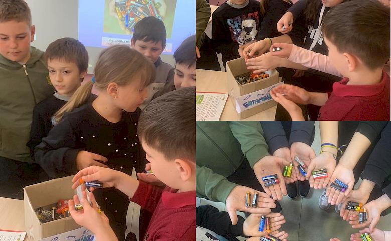 Обуховские школьники собрали на утилизацию использованные батарейки
