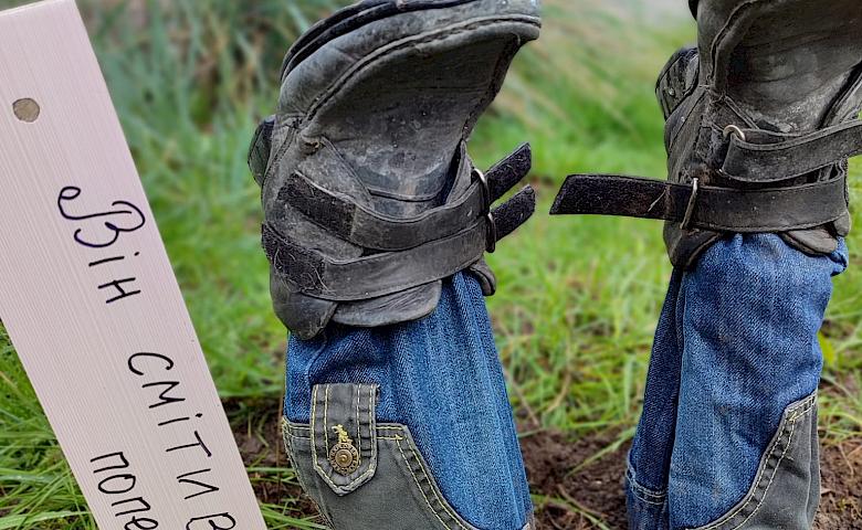 В Обуховской громаде придумали оригинальный способ борьбы с мусорниками (фото)