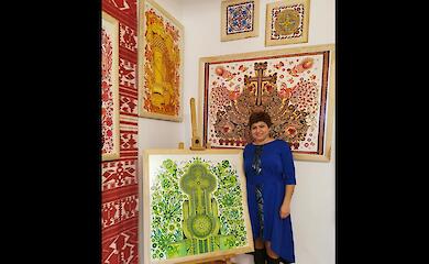 В Национальном заповеднике &laquo;София Киевская&raquo; откроется персональная выставка уникальных авторских произведений обуховской художницы (видео)