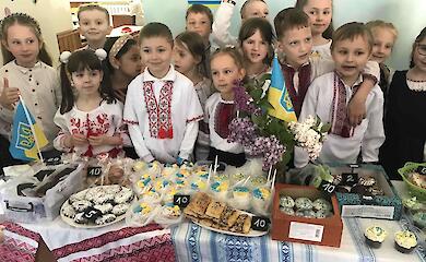 В Богуславі провели Великодній ярмарок на підтримку ЗСУ