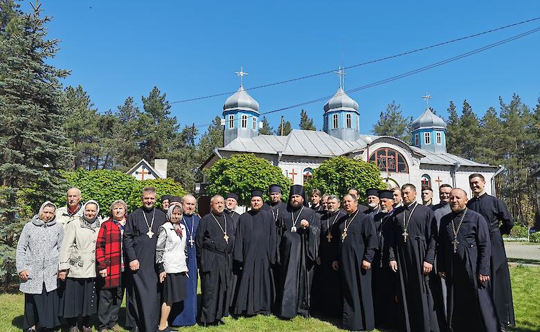 Єпископ ПЦУ Єфрем очолив літургію в Обухові