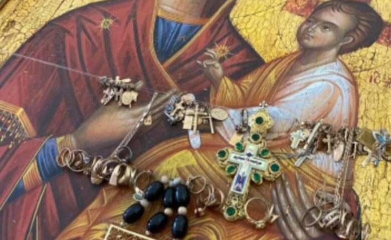 В церкви на Обуховщине представят иконы написанные и освященные на Афоне