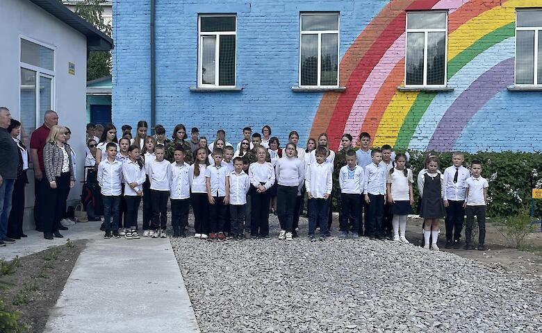 У Васильківській школі вшанували пам'ять полеглих земляків
