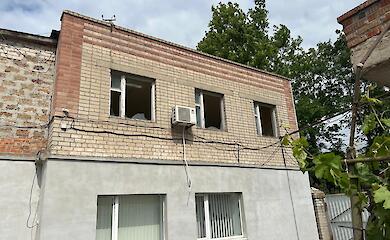 Во время обстрела было повреждено имущество Обуховской "картонажки"