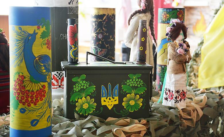 В Кагарлику відкрилась унікальна виставка "Пам'ять Героїв"