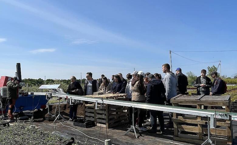 Будущие садоводы осваивали азы профессии в питомнике на Обуховщине