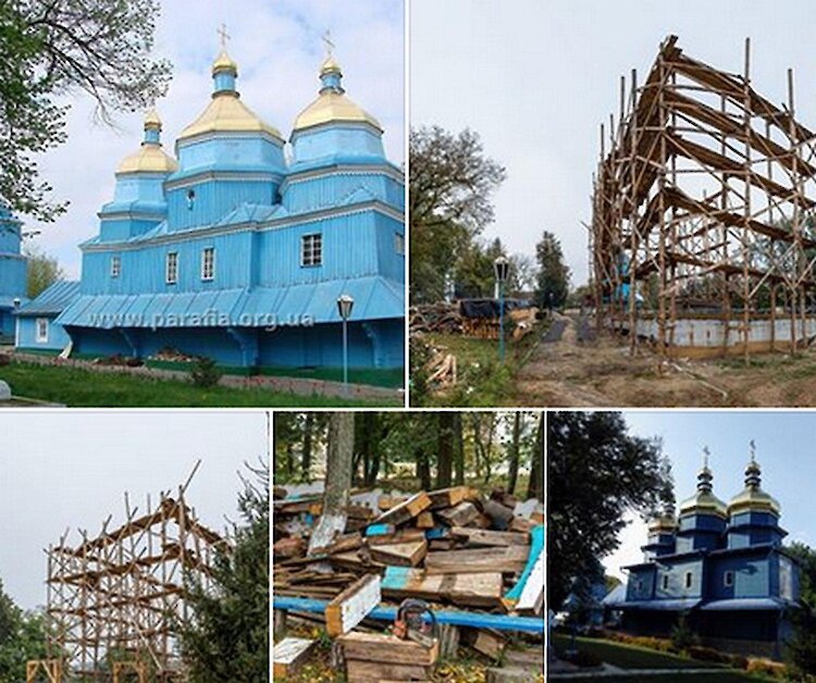 Лише у Київській області окупанти знищили дві старовинні церкви