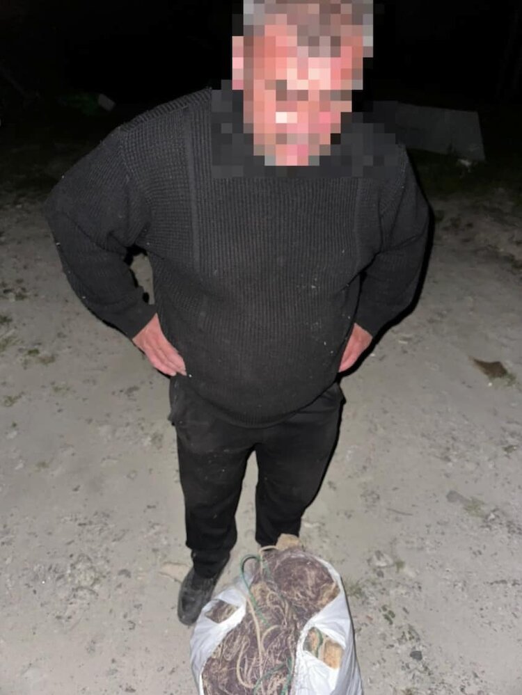 Очередного браконьера задержали вблизи Триполья