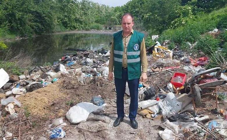 15 стихийных свалок обнаружили в Ржищевской общине