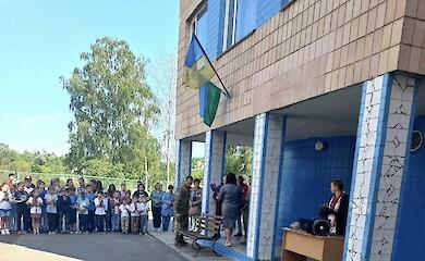 Матери Героя из Обуховщины вручили его "Золотой крест"