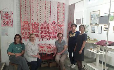 В Триполье открылась выставка Обуховского рушника