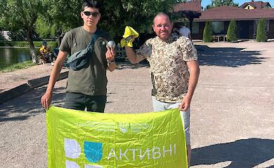 Спортсмены из Украинки заняли призовое место на соревнованиях по петанку (видео)