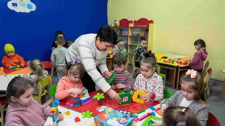 В садочках Кагарлицької громади облаштували укриття за кошти благодійників