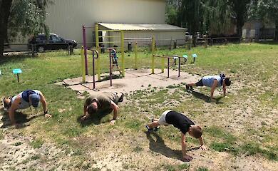 &laquo;Активные парки&raquo; в Обухове возобновили свои тренировки
