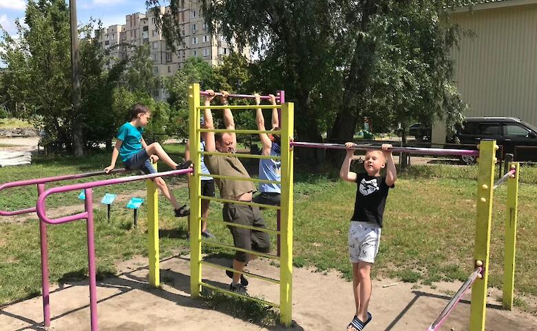 «Активные парки» в Обухове возобновили свои тренировки