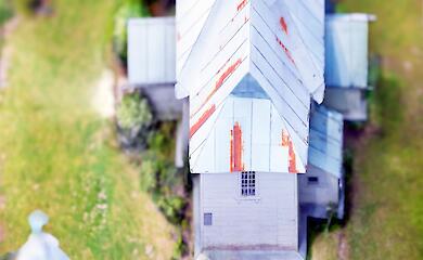 "Казацкую церковь" из села возле Обухова воссоздали в миниатюре