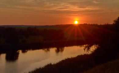 Древнерусское городище возле Богуслава: невероятно живописное место на реке Рось
