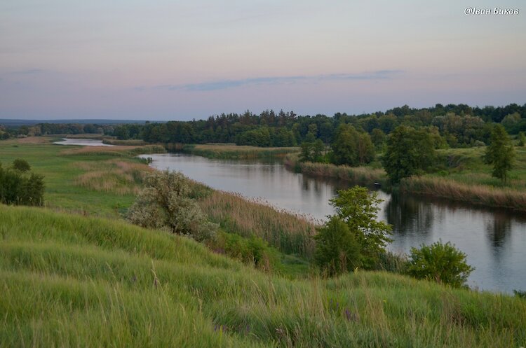 Древнерусское городище возле Богуслава: невероятно живописное место на реке Рось