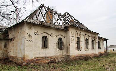 Дом священника возле Белой Церкви: сказочная руина