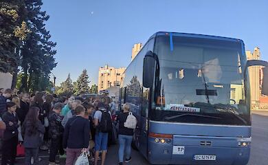 Діти Обухівської громади вирушили на літній відпочинок до Карпат