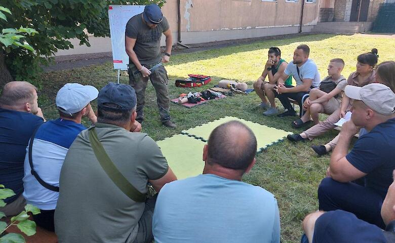 В Обухове прошли занятия по гражданской защите для населения