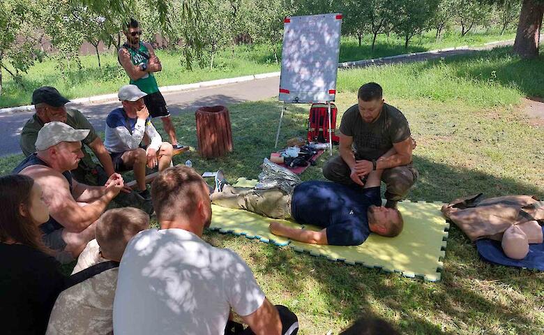 В Обухове прошли занятия по гражданской защите для населения