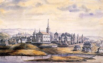 В сети появился план Тринитарского монастыря в Ржищеве 19 века: это очень красиво