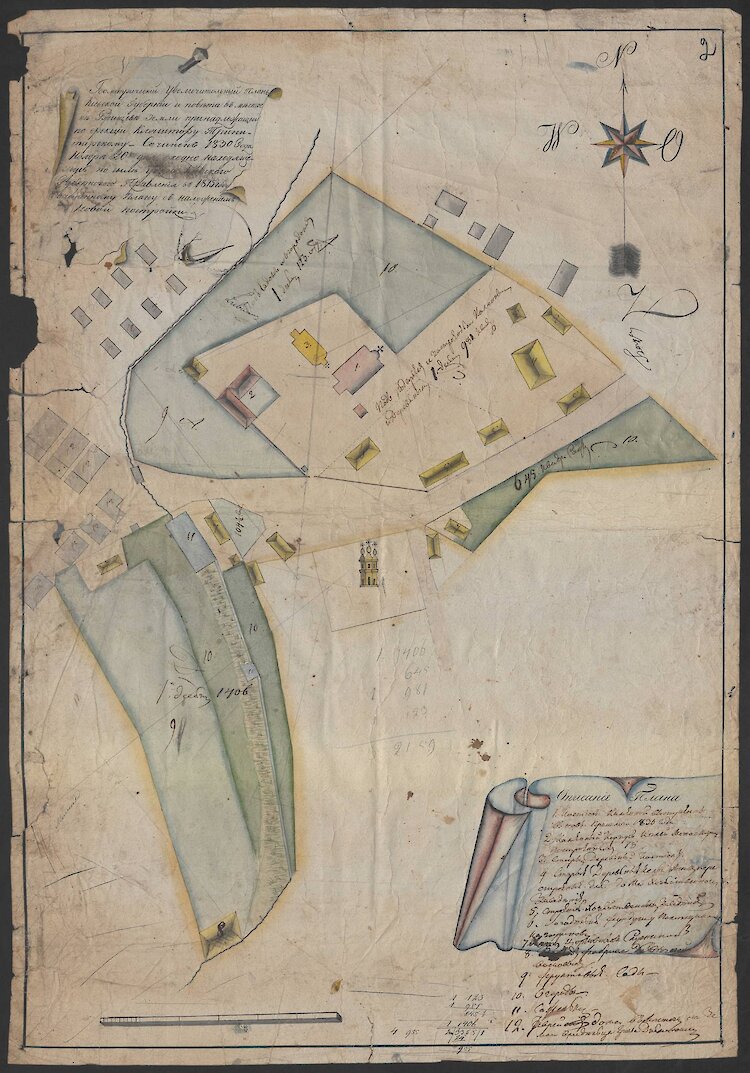 В сети появился план разрушенного монастыря в Ржищеве 19 века: это очень красиво