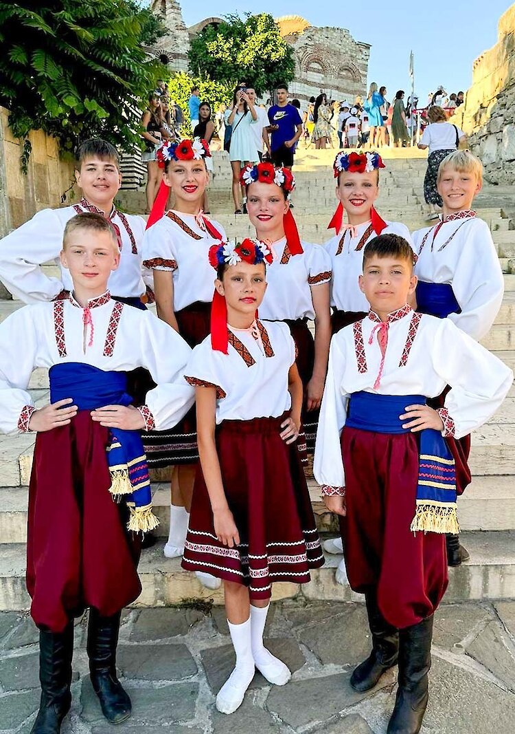 Кагарлыкские танцоры заняли первое место на фестивале в Болгарии